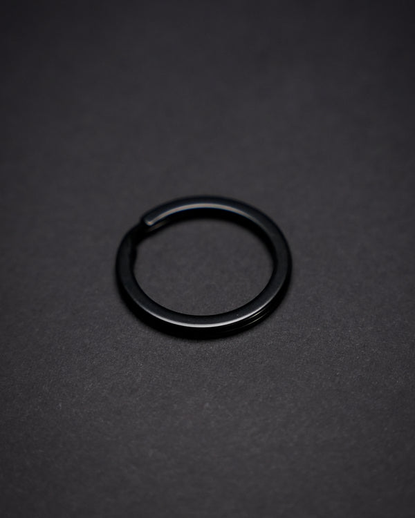 1” (26mm) Key Ring - Black