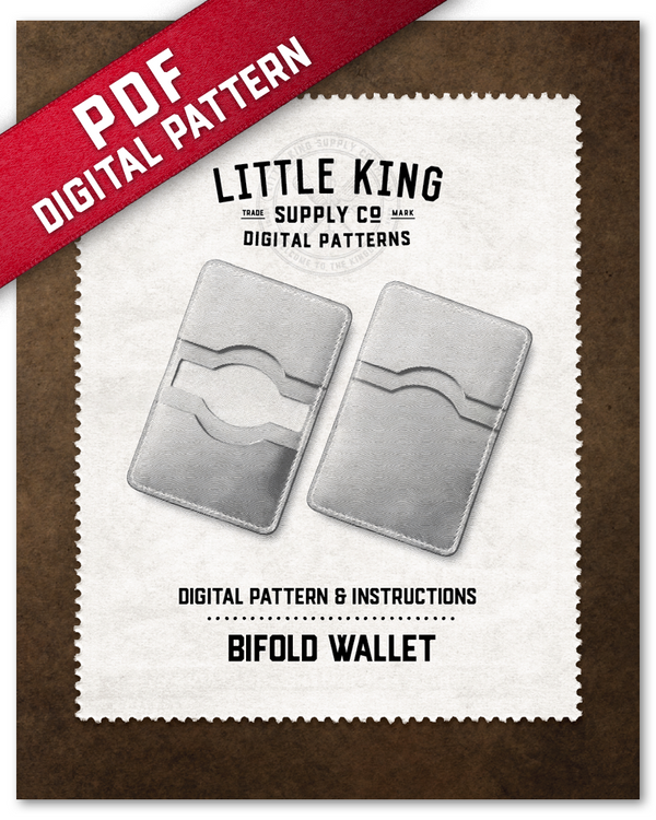 Bifold Wallet - Digital Pattern (PDF)