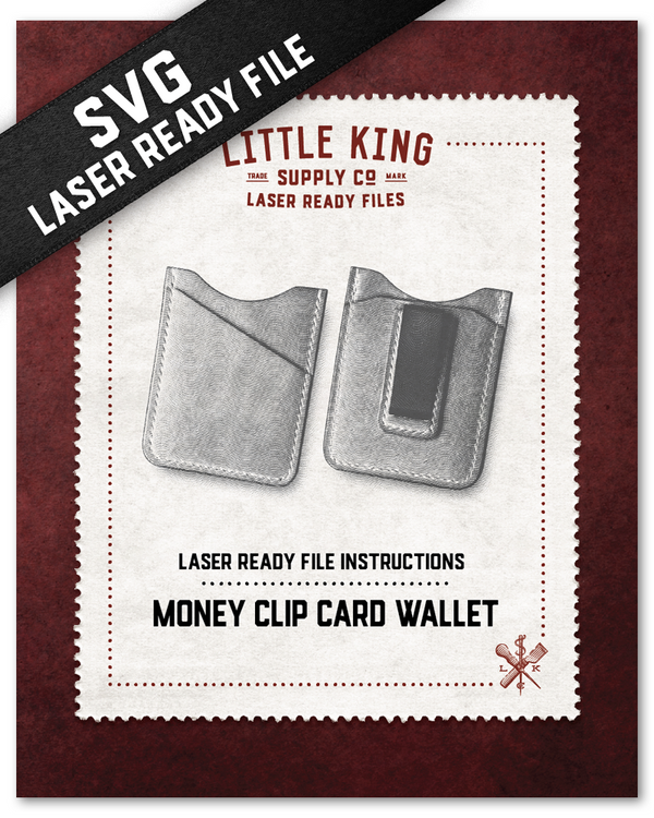 Money Clip Wallet - LASER READY FILE (SVG)