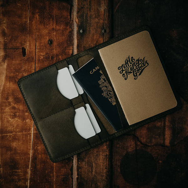 Download PDF Template for Leather Passport Holder A4 