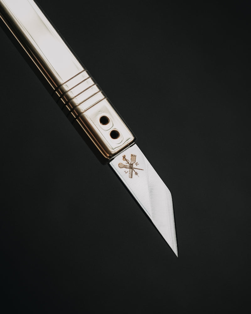 Brass Pattern Knife